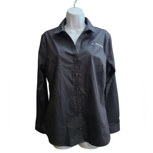 RED HOUSE gray long sleeve dress shirt M